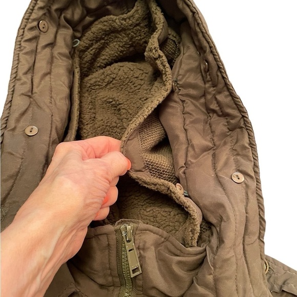 SLY Military Women’s Jacket 2 in 1 -Size Small Fleece Lining worn as Vest - Picture 12 of 16